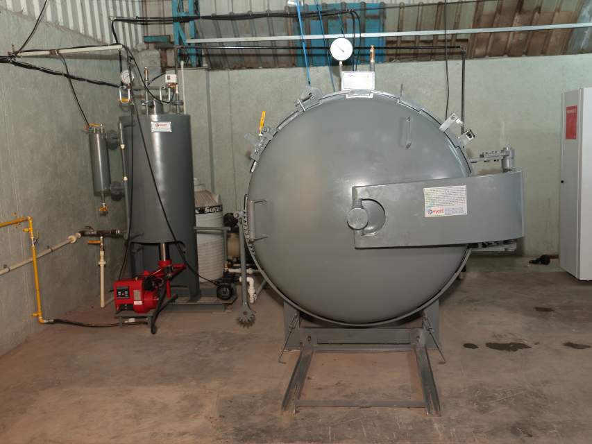 Yarn Heat Setting Autoclave Machine